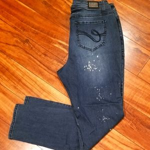 EARL PAINT SPLATER JEANS